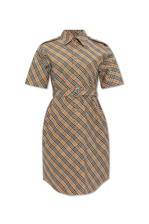 Burberry Checkered Pattern Dress | Women's Clothing | Vitkac